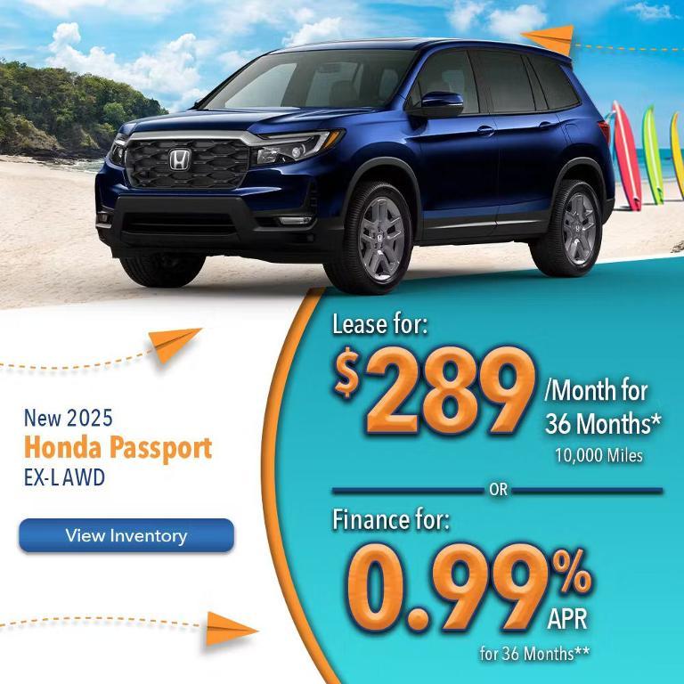new 2026 Honda Passport car, priced at $53,900