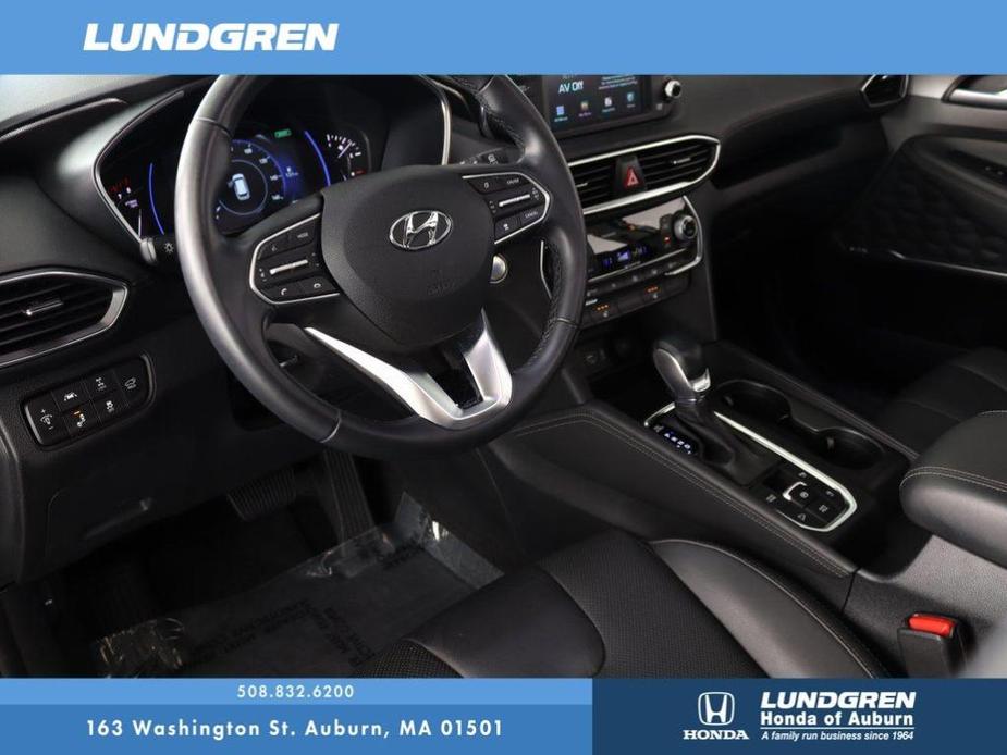 used 2020 Hyundai Santa Fe car, priced at $19,337