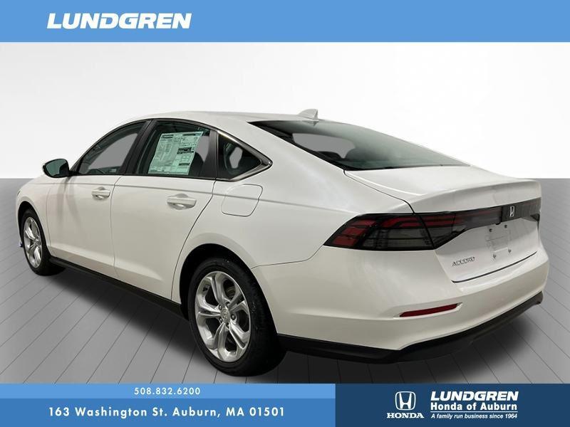 new 2025 Honda Accord car, priced at $29,445