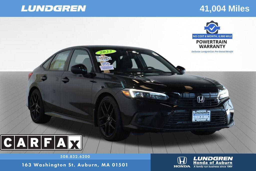 used 2022 Honda Civic car, priced at $24,391