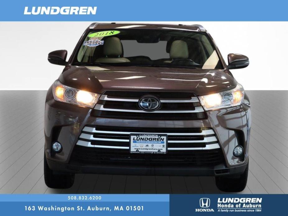 used 2018 Toyota Highlander car, priced at $21,721