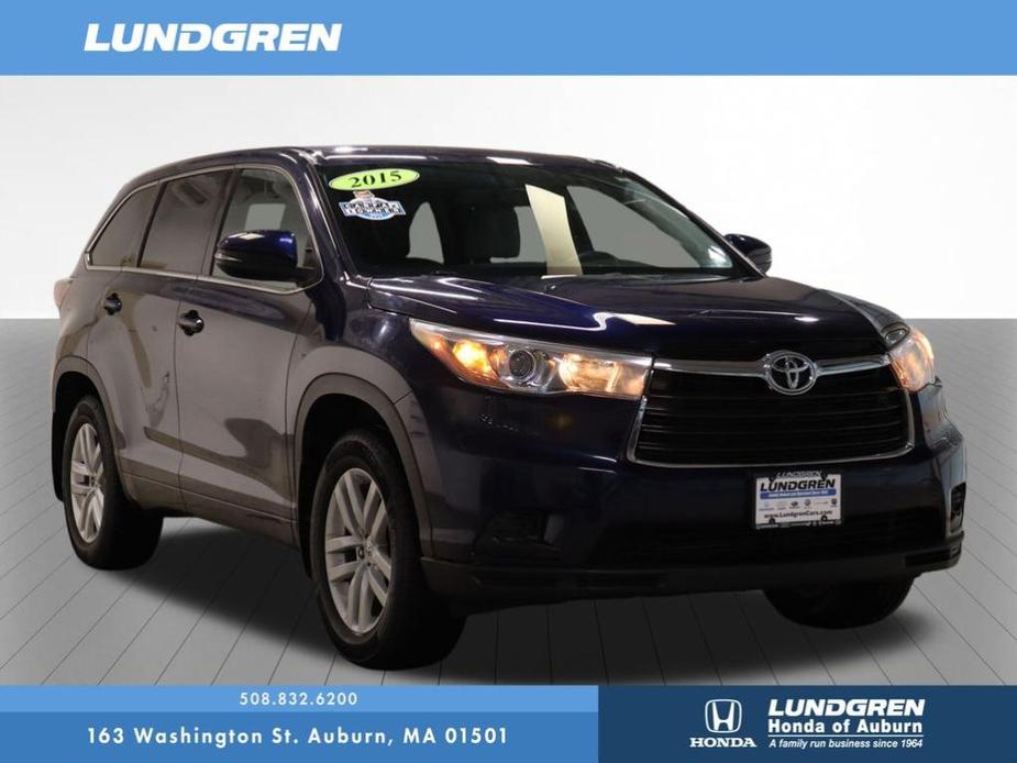 used 2015 Toyota Highlander car, priced at $18,991