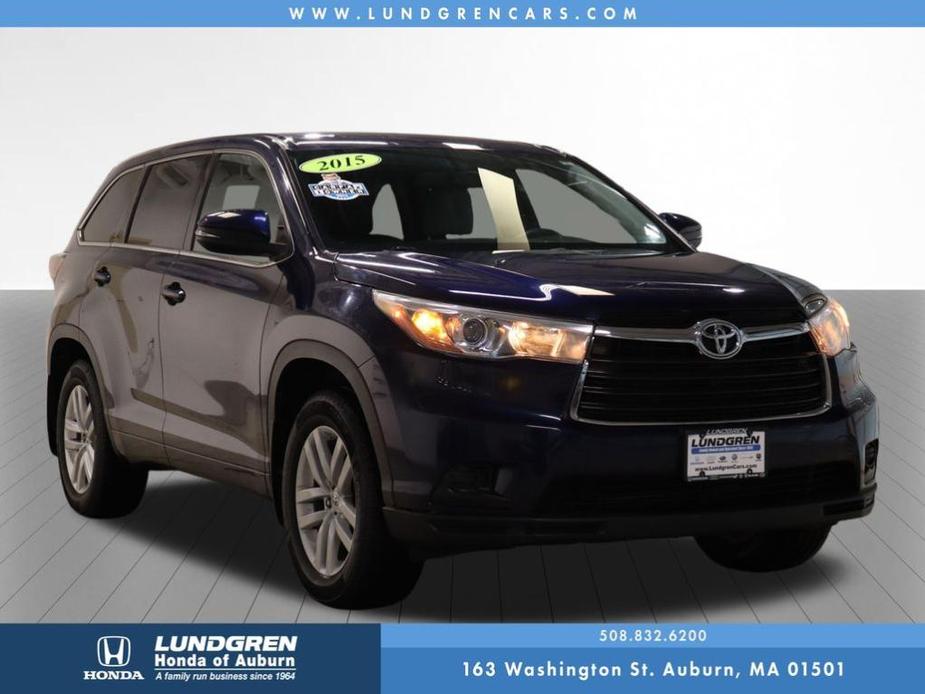 used 2015 Toyota Highlander car, priced at $18,991