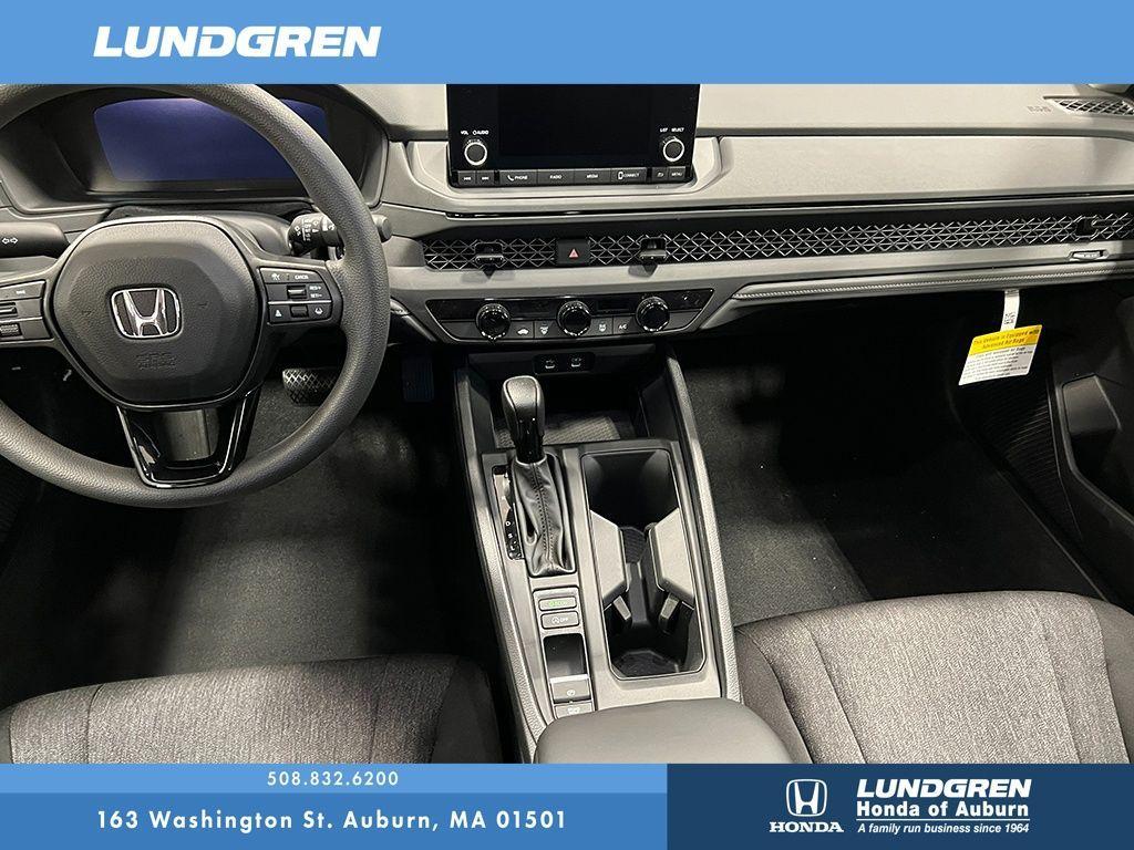 new 2025 Honda Accord car, priced at $29,445