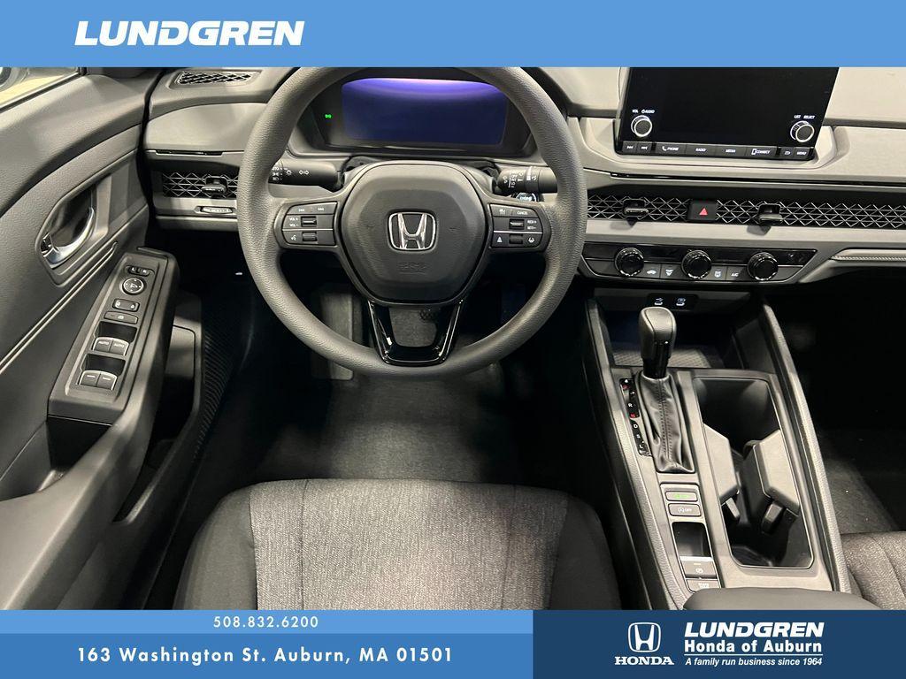 new 2025 Honda Accord car, priced at $29,445