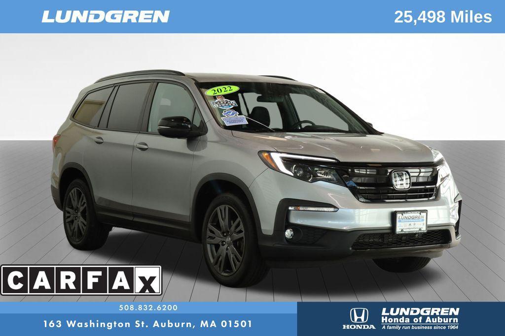 used 2022 Honda Pilot car, priced at $31,997