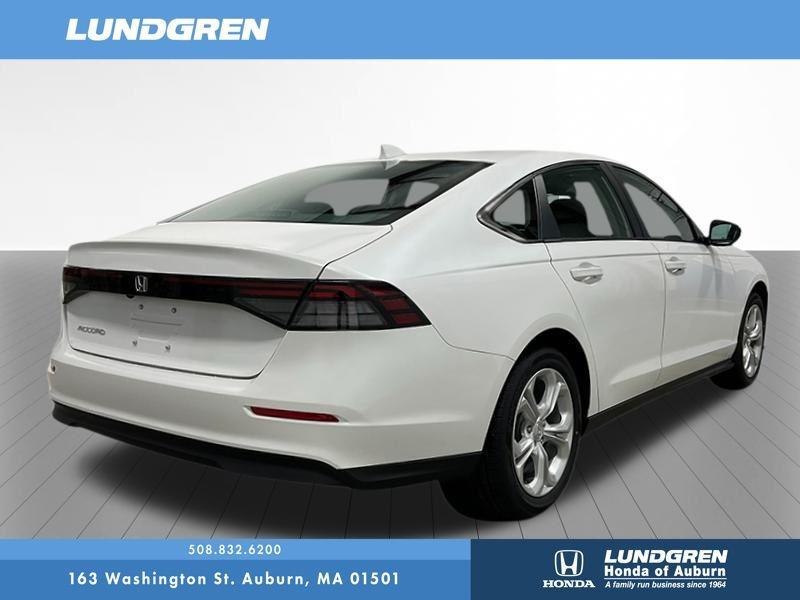 new 2025 Honda Accord car, priced at $29,445
