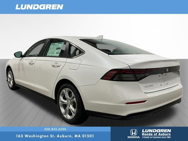 new 2025 Honda Accord car, priced at $29,445