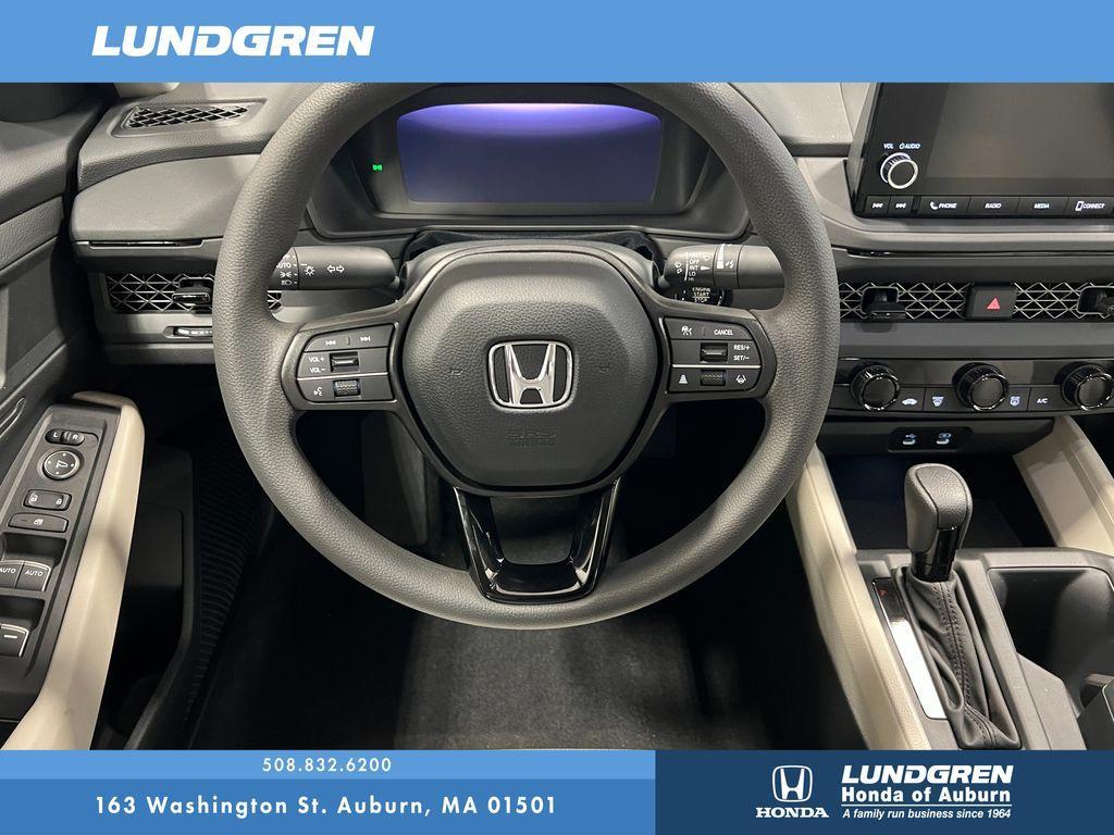 new 2025 Honda Accord car, priced at $29,445