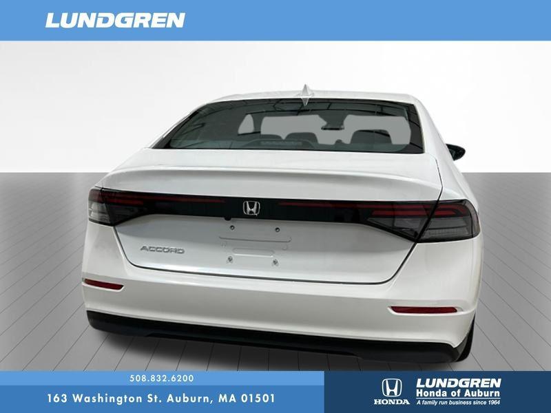 new 2025 Honda Accord car, priced at $29,445