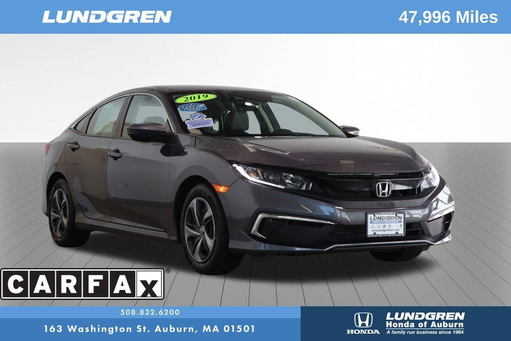 used 2019 Honda Civic car, priced at $20,321