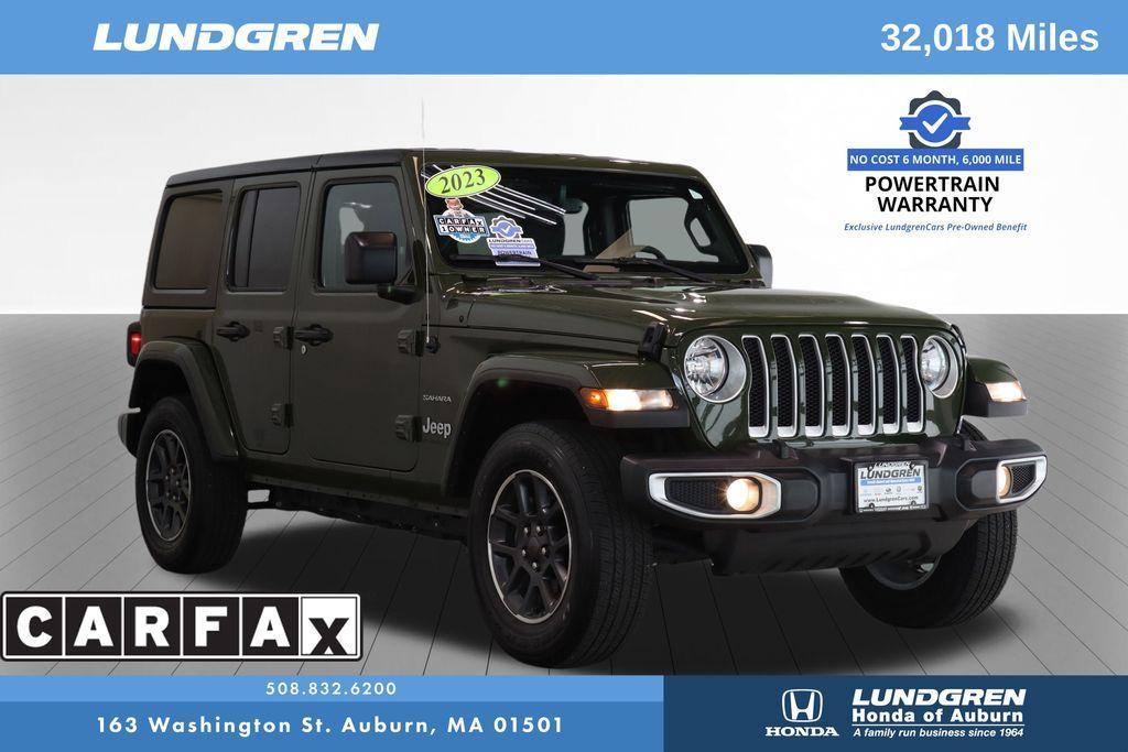 used 2023 Jeep Wrangler car, priced at $32,891