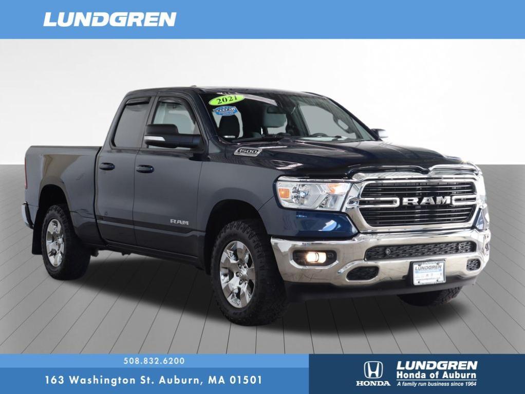 used 2021 Ram 1500 car, priced at $30,997