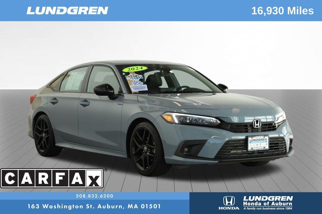 used 2024 Honda Civic car, priced at $26,307