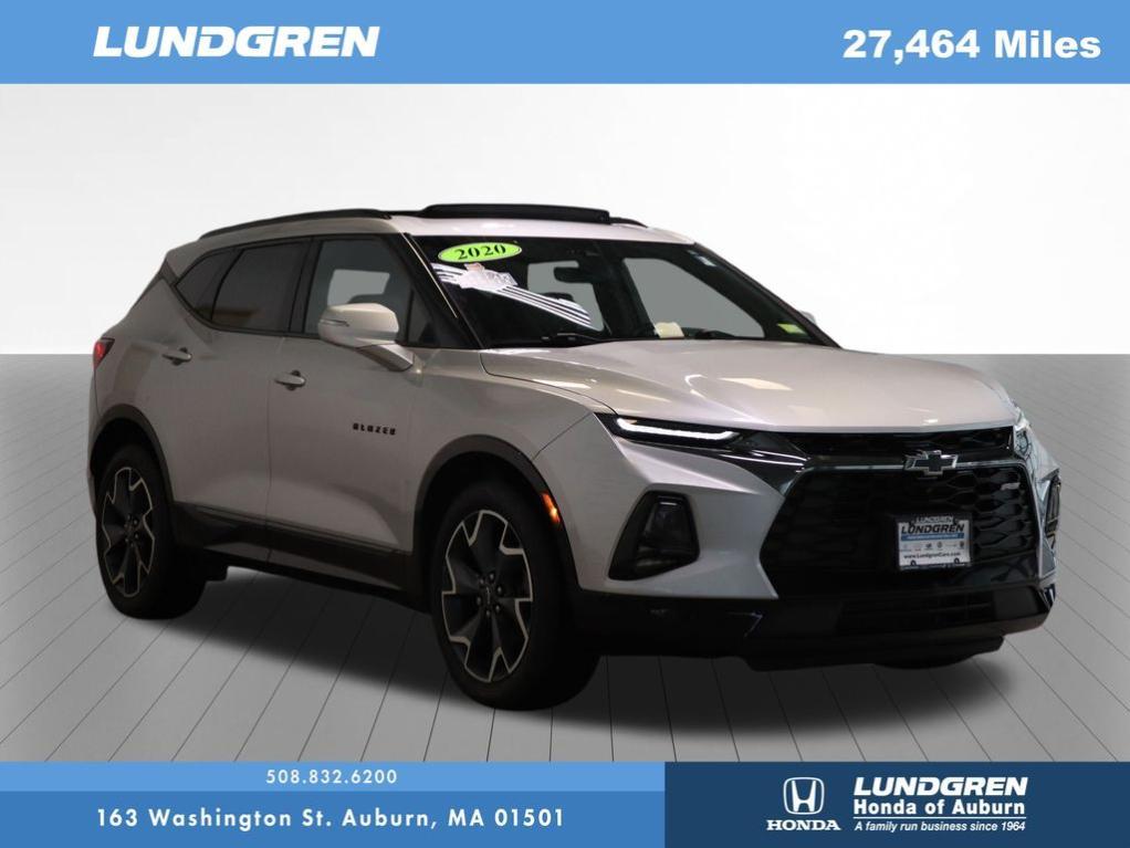 used 2020 Chevrolet Blazer car, priced at $27,847