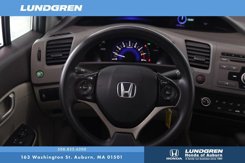 used 2012 Honda Civic car, priced at $10,847