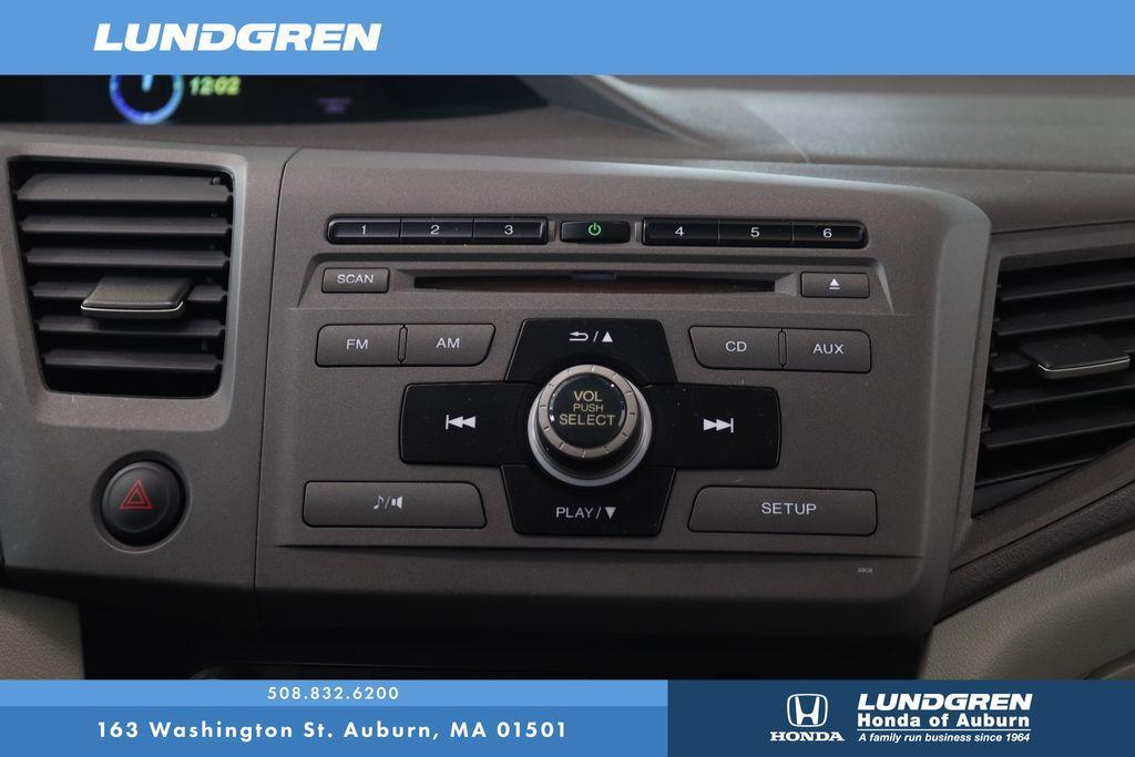 used 2012 Honda Civic car, priced at $10,847