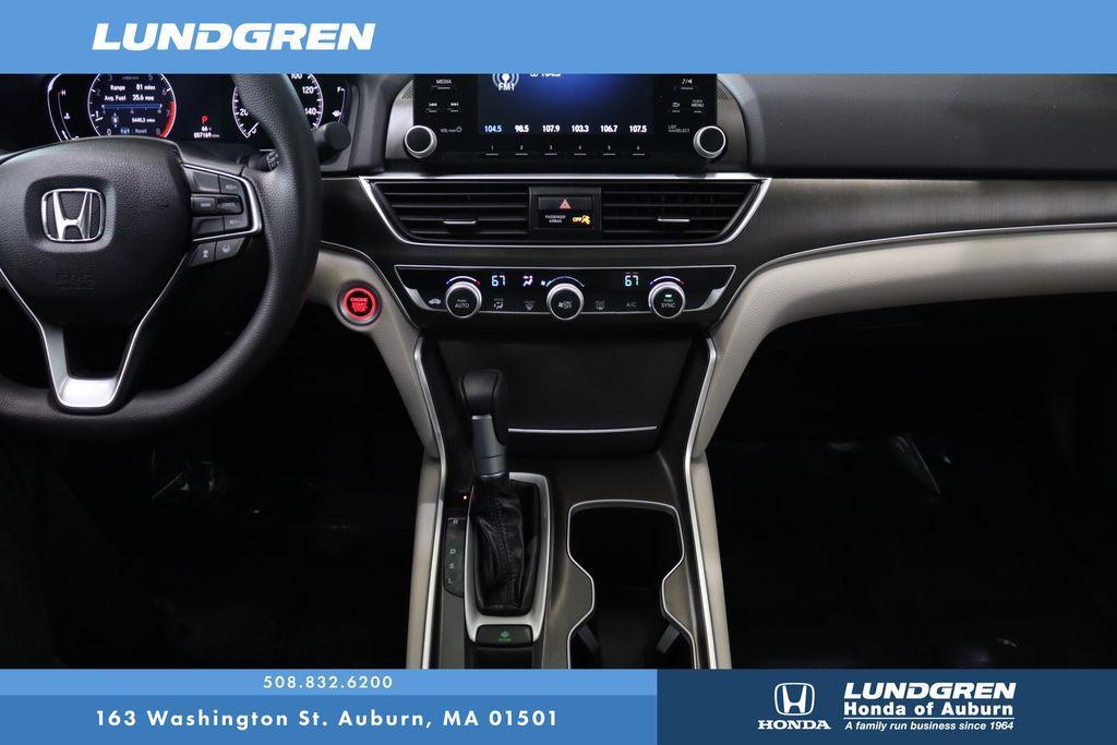 used 2019 Honda Accord car, priced at $21,281
