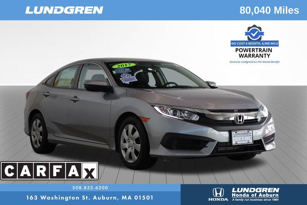 used 2017 Honda Civic car, priced at $15,991