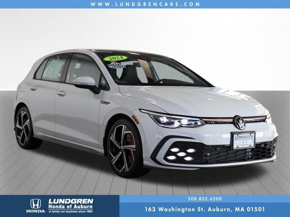 used 2024 Volkswagen Golf GTI car, priced at $33,421