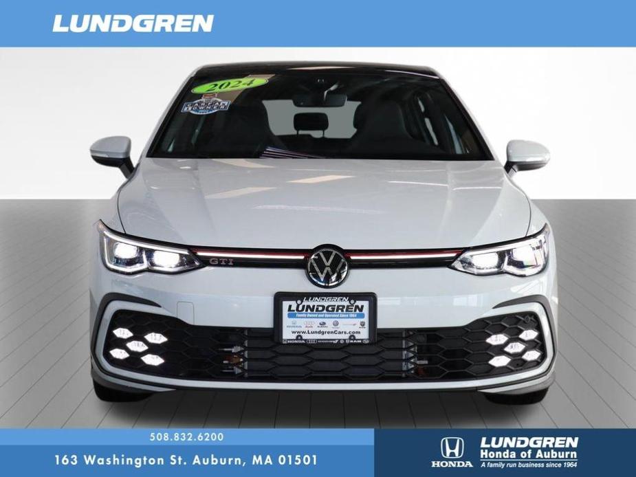 used 2024 Volkswagen Golf GTI car, priced at $32,891