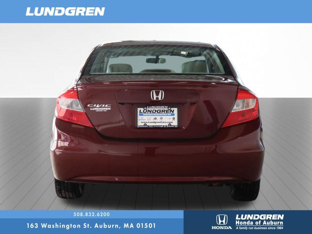 used 2012 Honda Civic car, priced at $9,441