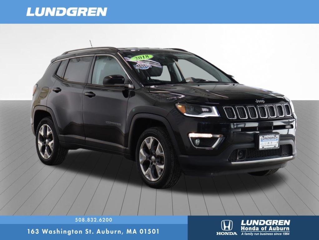 used 2018 Jeep Compass car, priced at $14,491