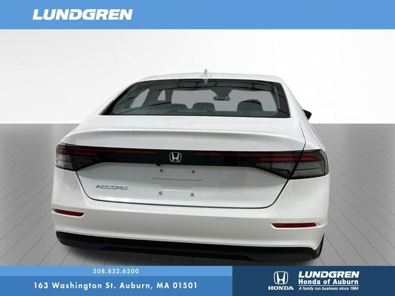 new 2025 Honda Accord car, priced at $29,445