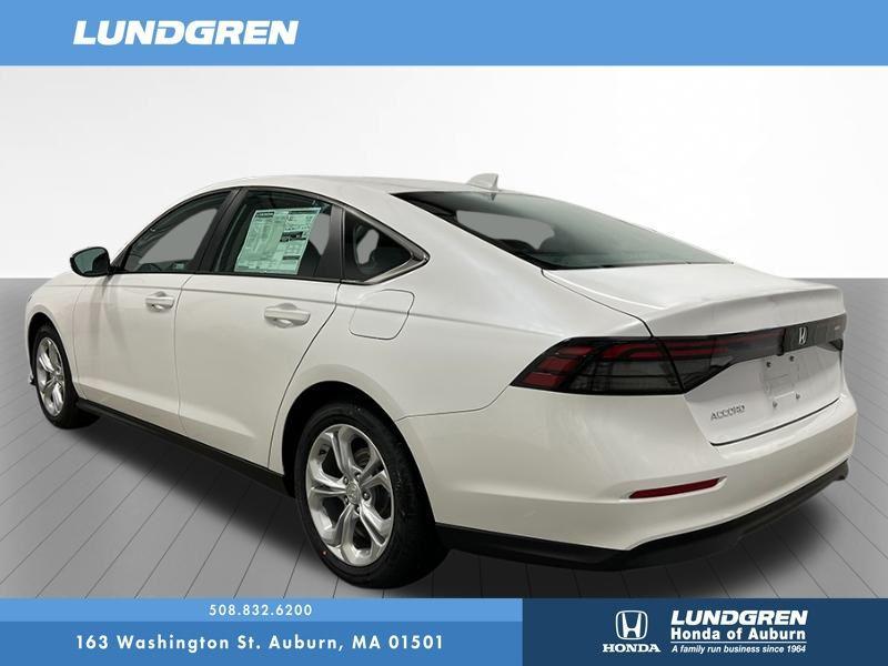 new 2025 Honda Accord car, priced at $29,445