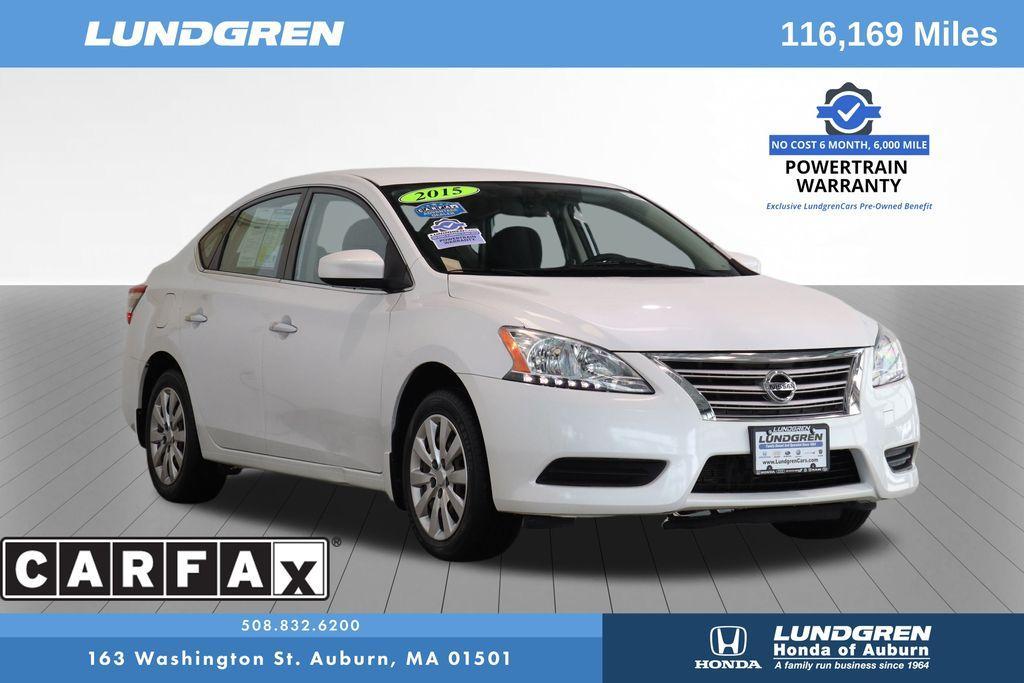 used 2015 Nissan Sentra car, priced at $7,497