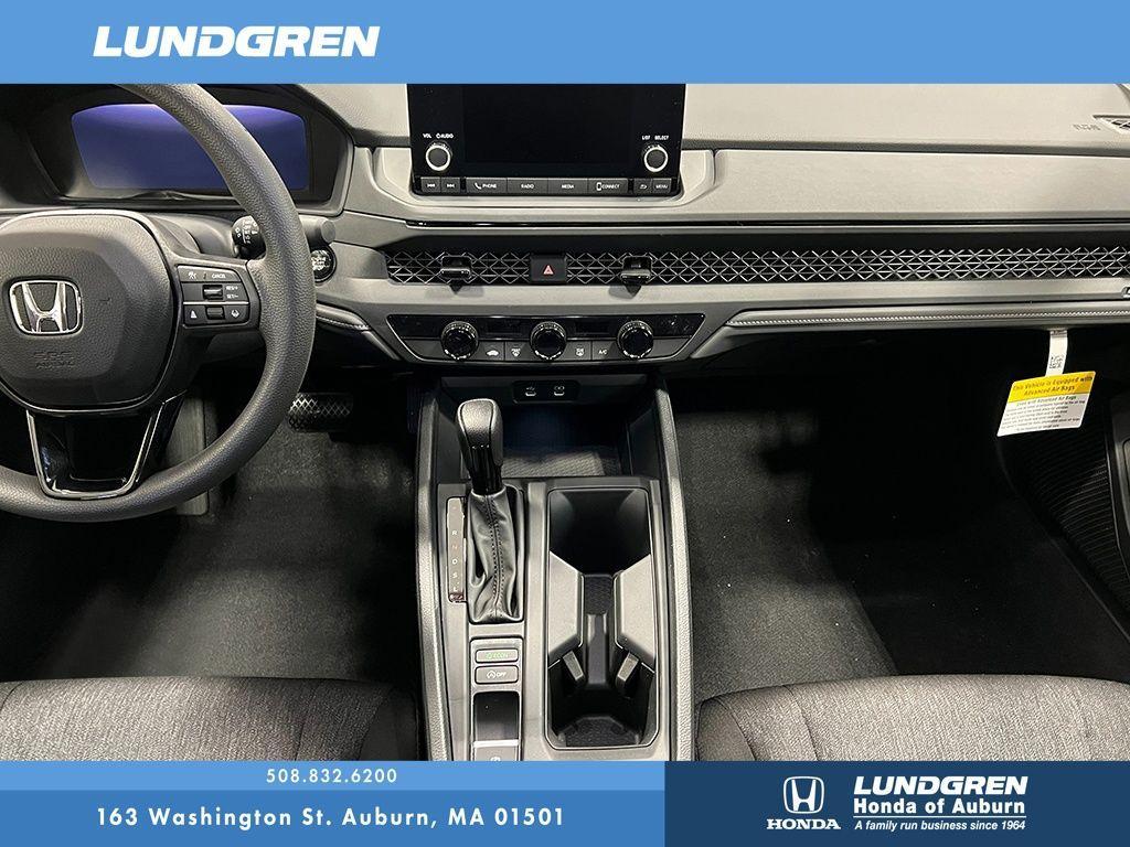 new 2025 Honda Accord car, priced at $29,445