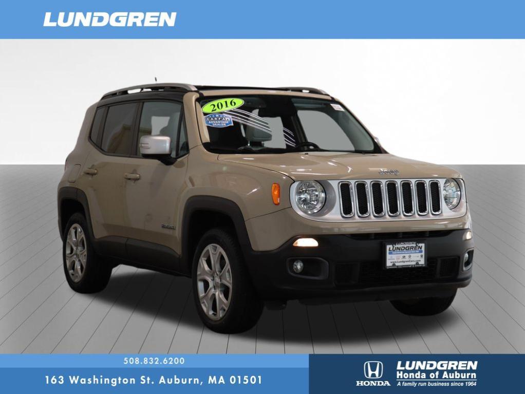 used 2016 Jeep Renegade car, priced at $12,991