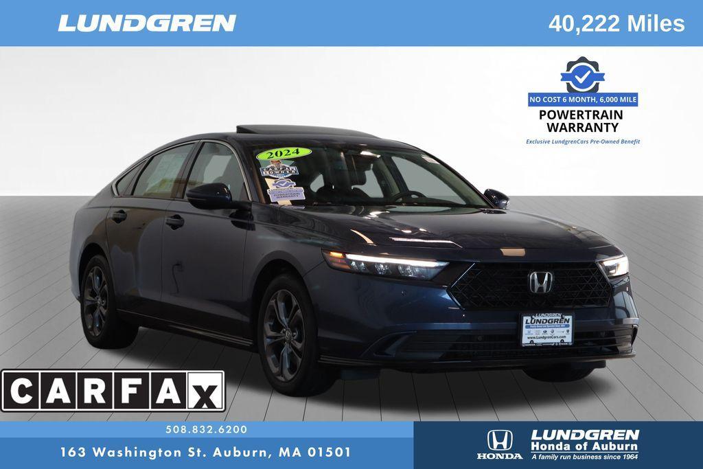 used 2024 Honda Accord Hybrid car, priced at $31,661