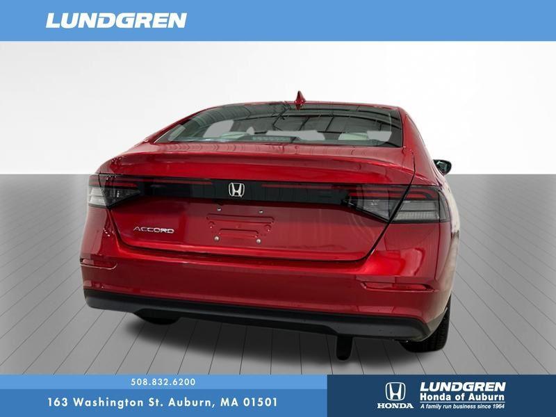 new 2025 Honda Accord car, priced at $29,445