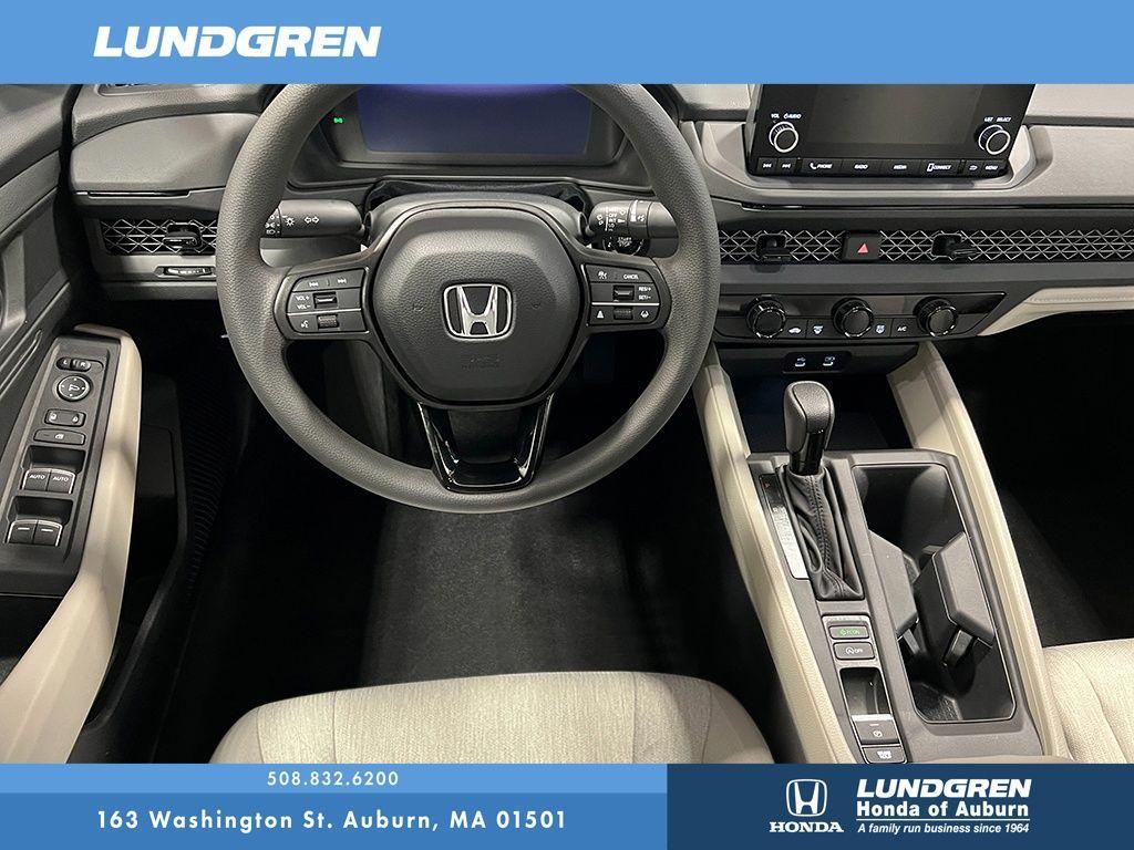 new 2025 Honda Accord car, priced at $29,445