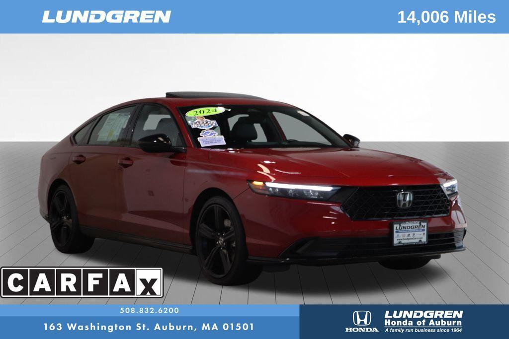 used 2024 Honda Accord Hybrid car, priced at $31,497