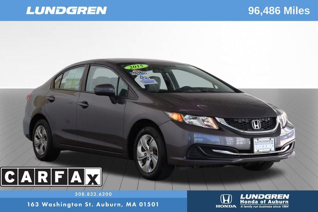 used 2015 Honda Civic car, priced at $12,691