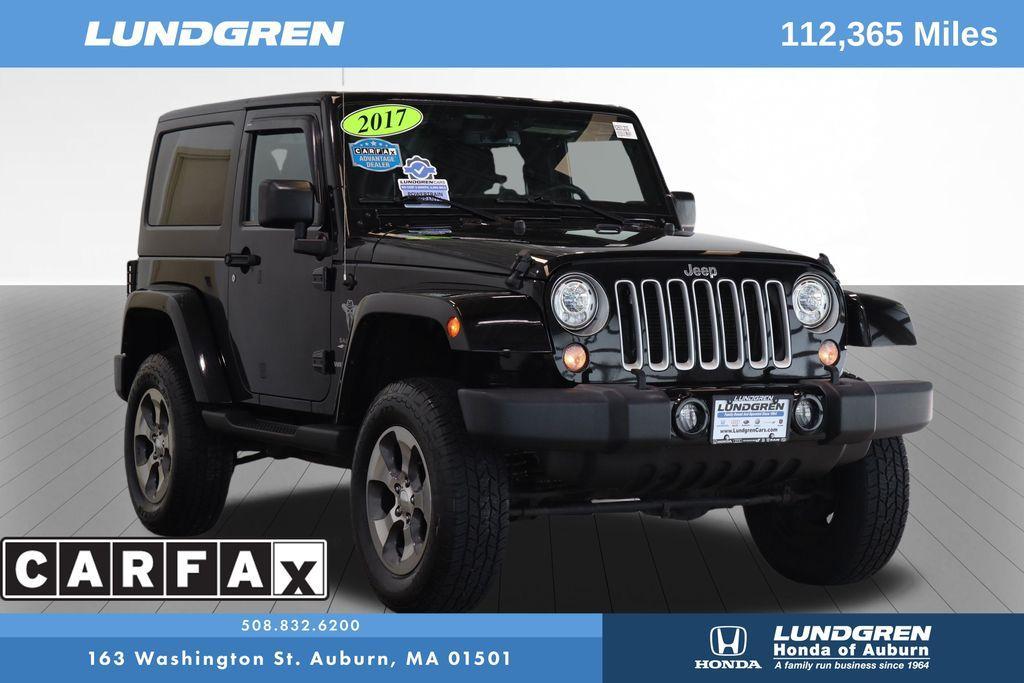 used 2017 Jeep Wrangler car, priced at $18,351