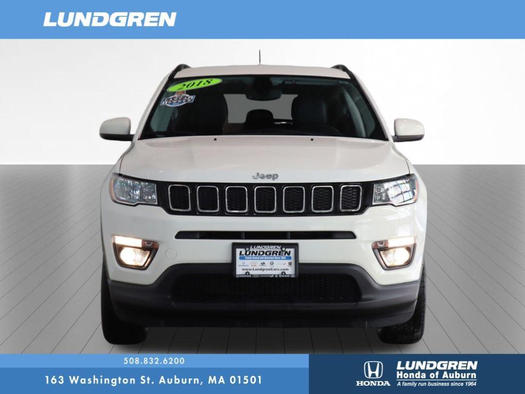 used 2018 Jeep Compass car, priced at $15,437