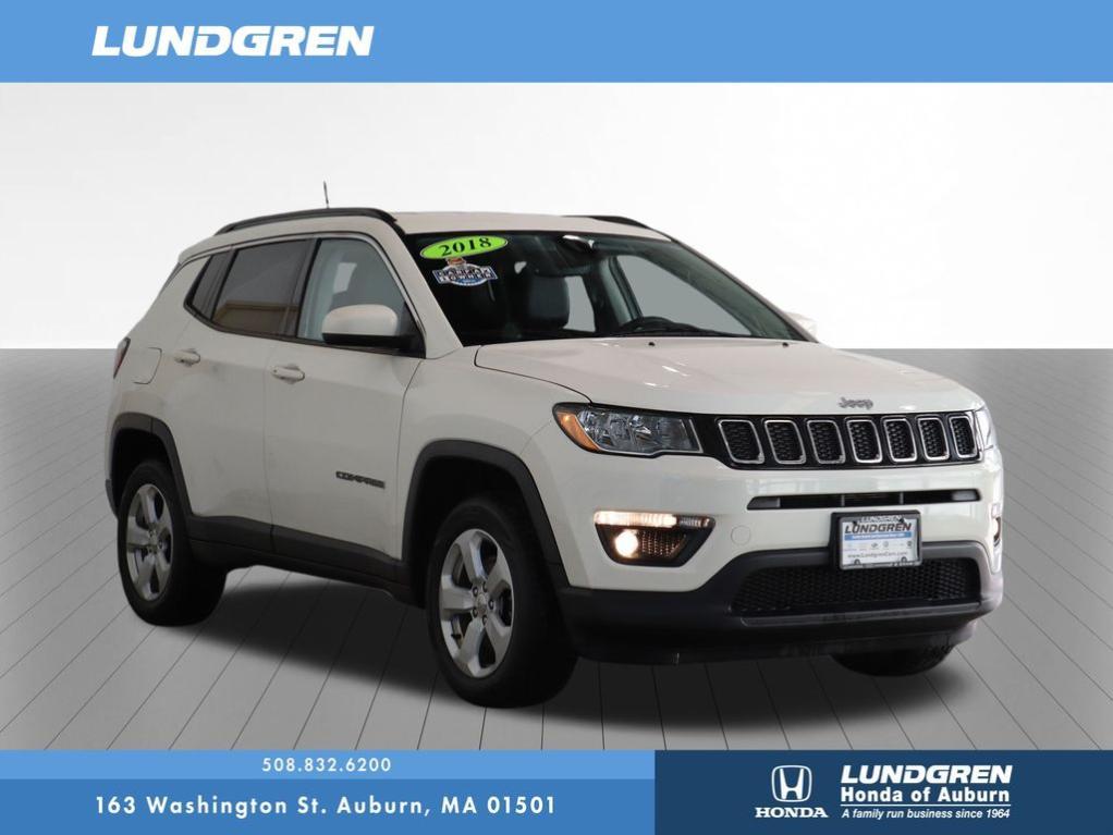 used 2018 Jeep Compass car, priced at $15,437