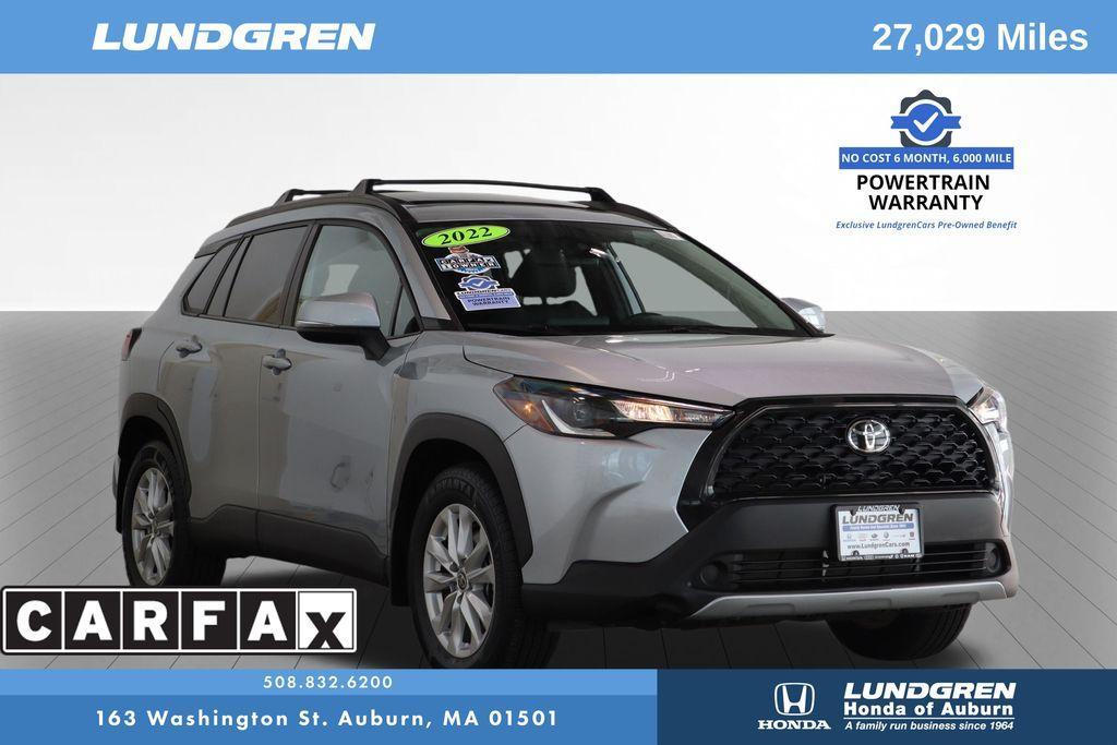 used 2022 Toyota Corolla Cross car, priced at $27,221