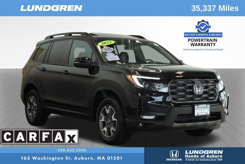 used 2022 Honda Passport car, priced at $34,997