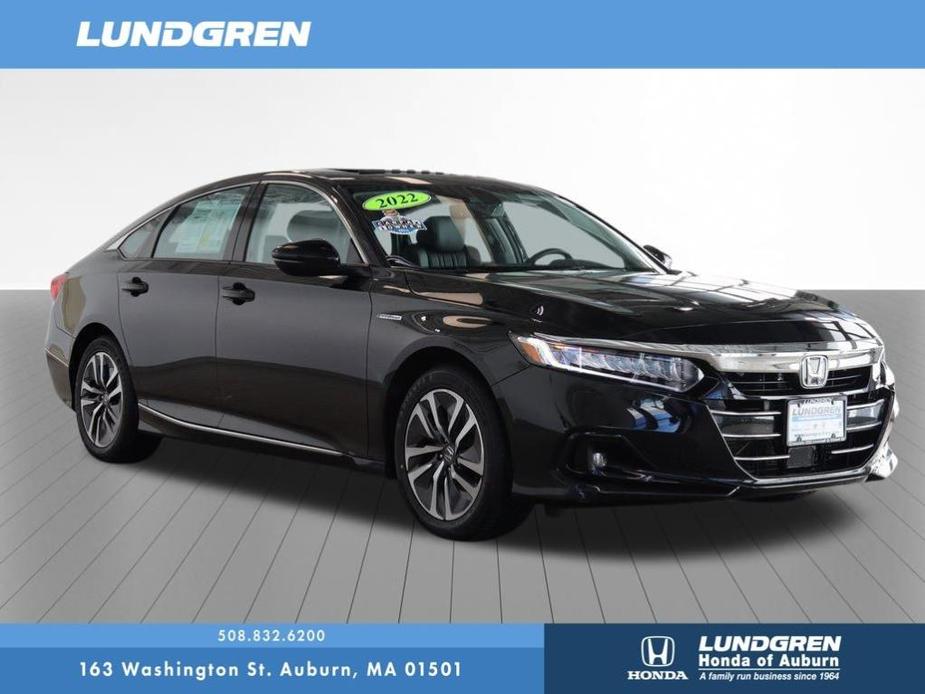 used 2022 Honda Accord Hybrid car, priced at $26,621