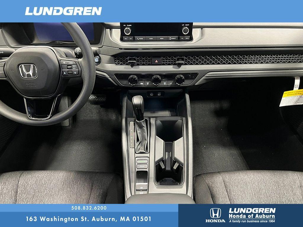 new 2025 Honda Accord car, priced at $29,445