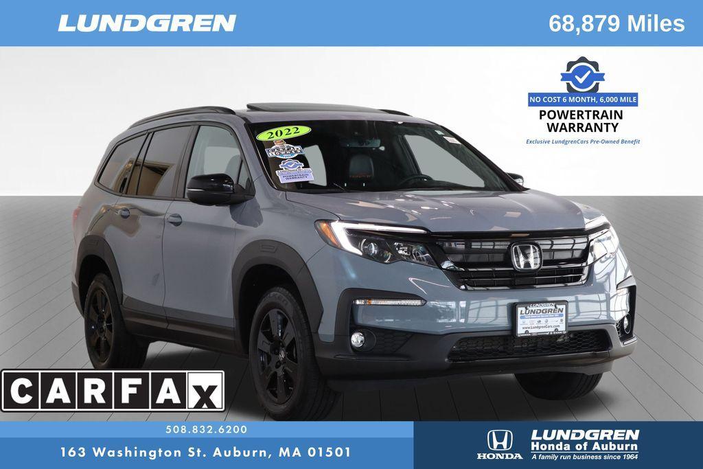 used 2022 Honda Pilot car, priced at $33,997
