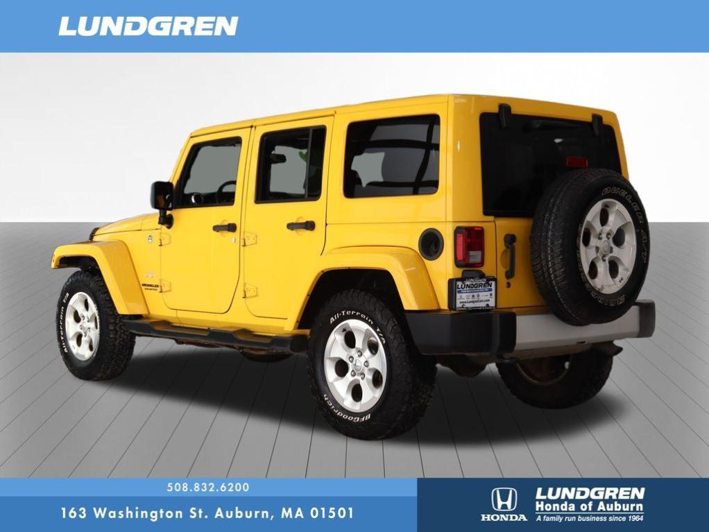 used 2015 Jeep Wrangler Unlimited car, priced at $19,997