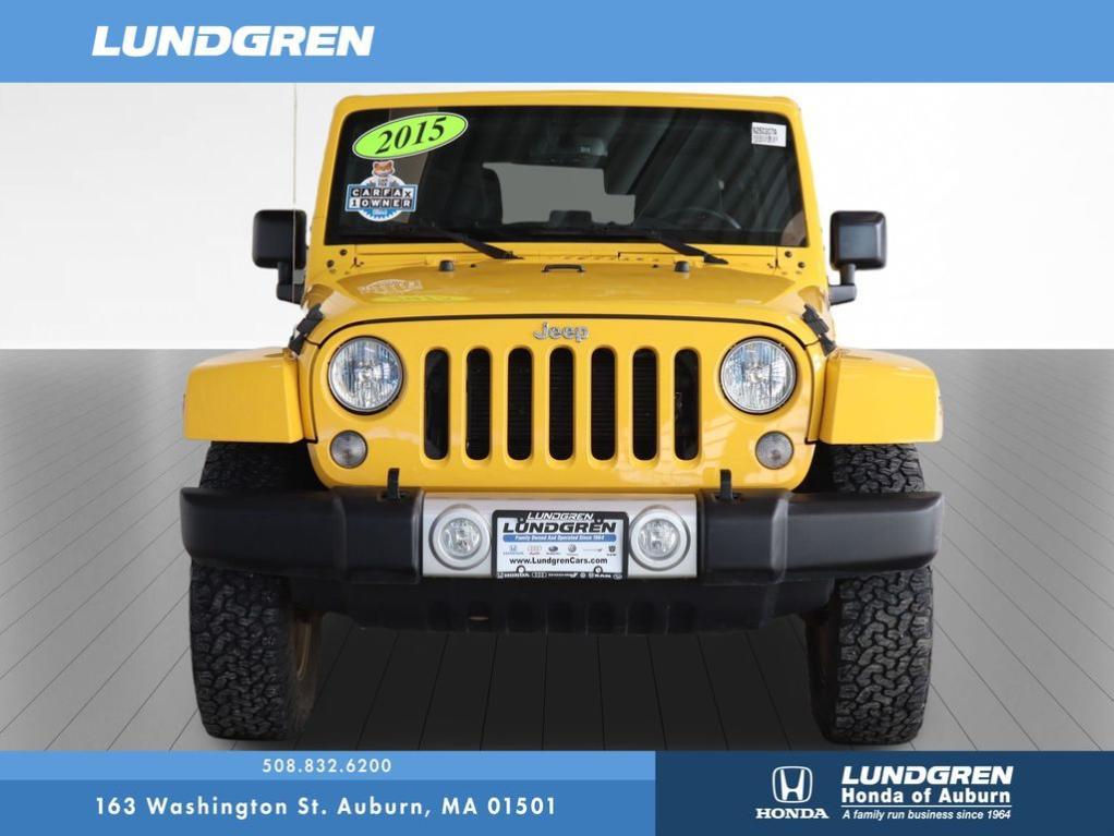 used 2015 Jeep Wrangler Unlimited car, priced at $19,997