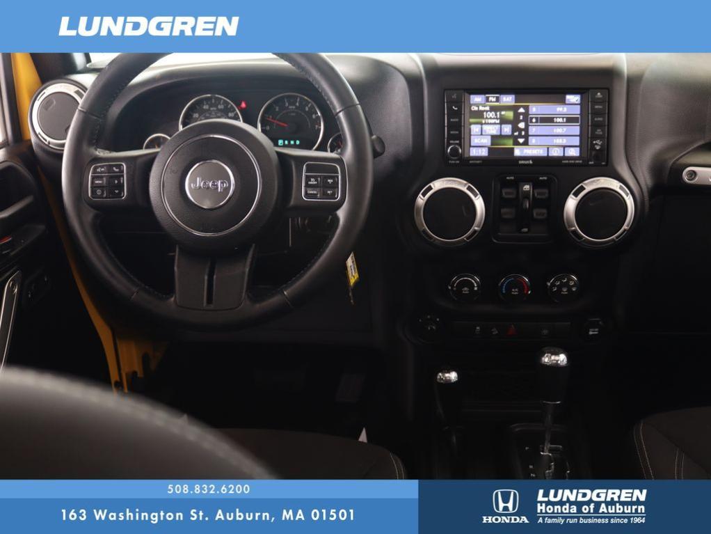 used 2015 Jeep Wrangler Unlimited car, priced at $19,997