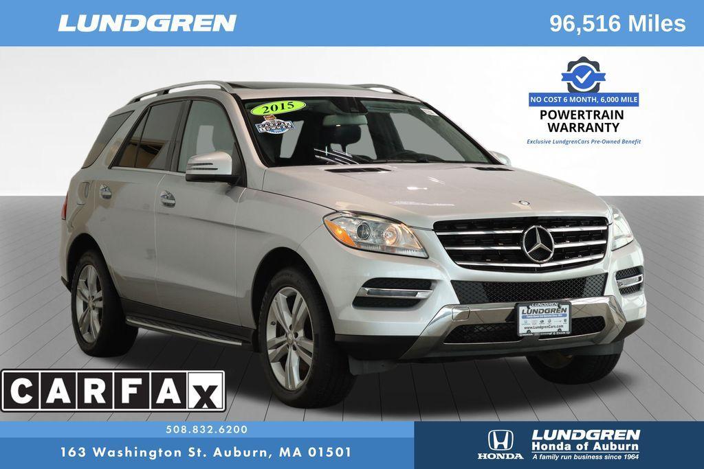 used 2015 Mercedes-Benz M-Class car, priced at $15,497