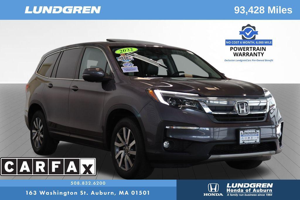 used 2022 Honda Pilot car, priced at $28,827